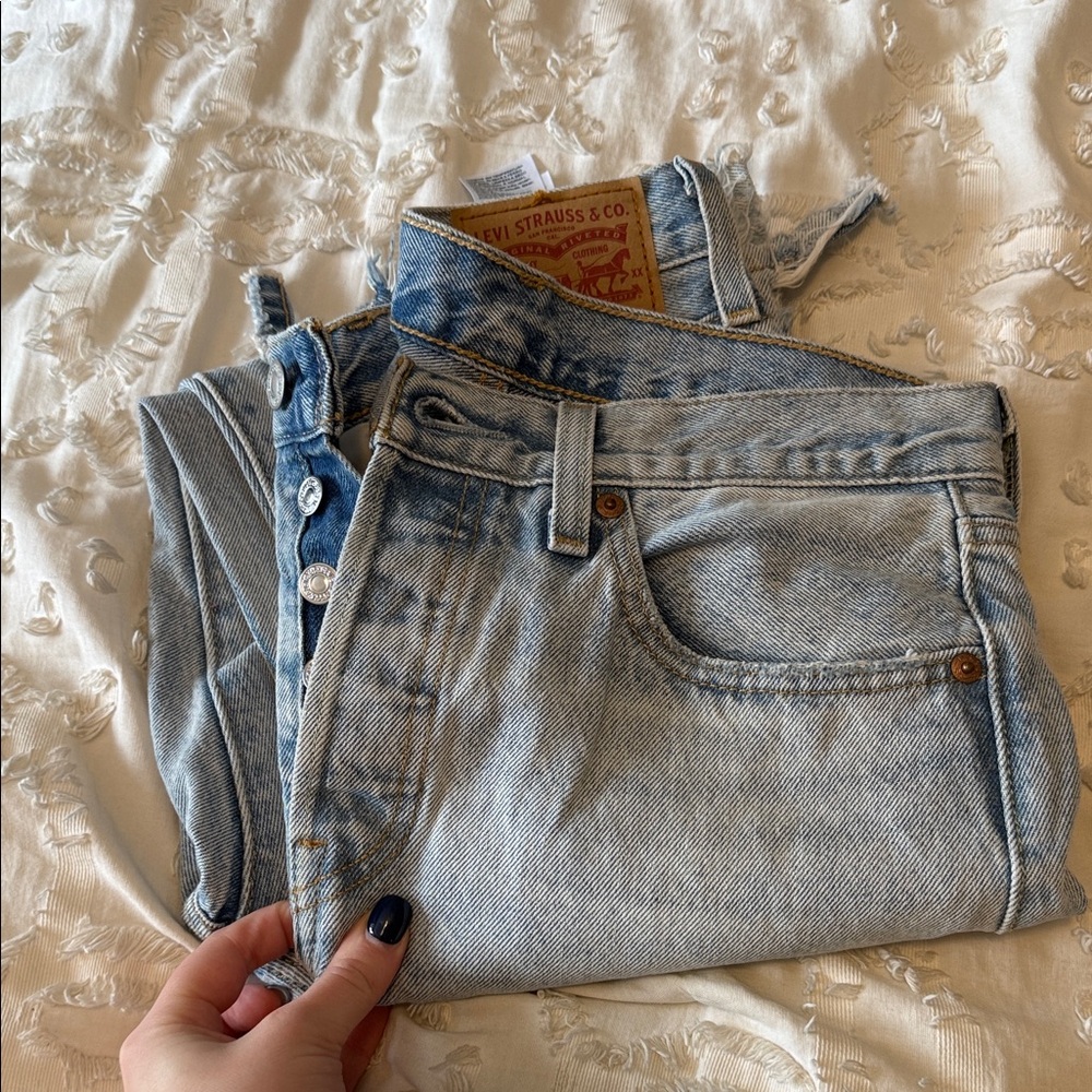 Levi's Light Blue Women's Denim 501s